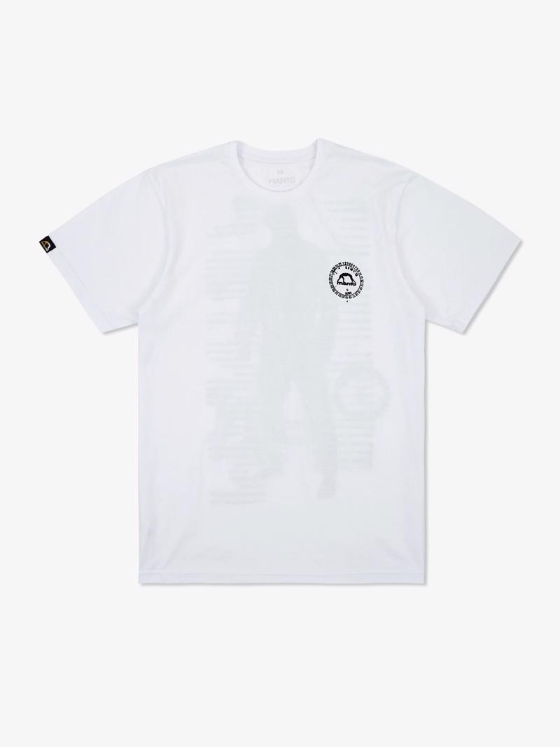 MANTO XERO BJJ t-shirt -white